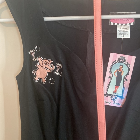 Pinup couture tipsy elephants small - Picture 2 of 5